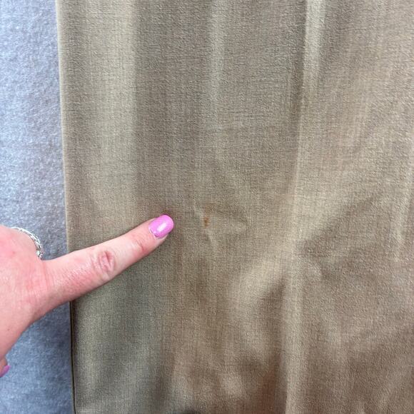 Catherines Refined Beige Pull-On Pants Size 3X Straight Leg Flat Front NWT READ - Picture 3 of 14